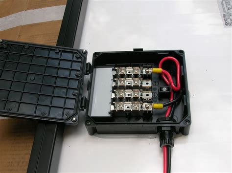 solar array junction boxs|junction box for solar panel.